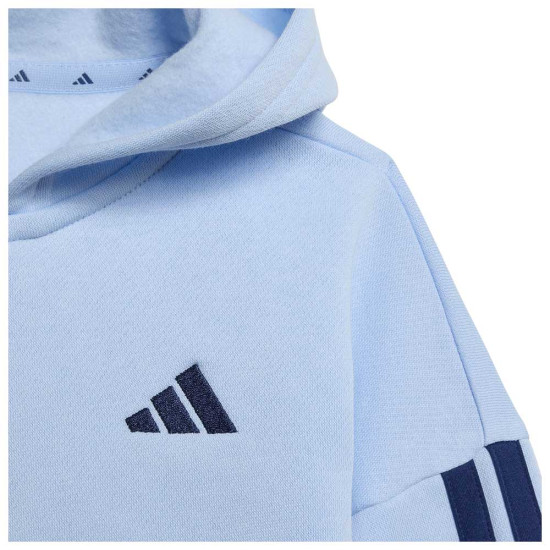 Adidas Βρεφικές φόρμες σετ Essentials 3-Stripes Fleece Full-Zip Joggers Set
